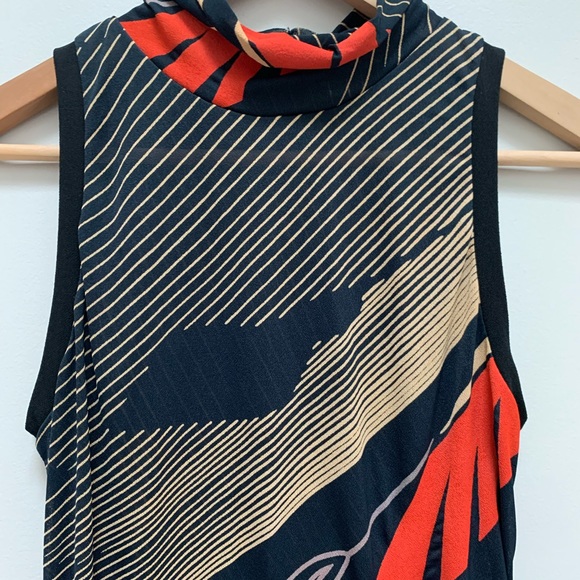 One of a kind mock neck midi dress - Picture 4 of 10